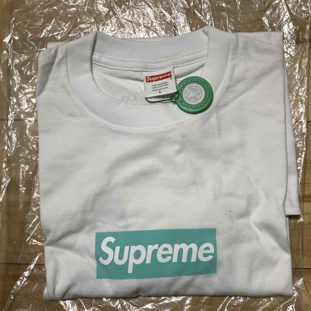 【値下げ中】Supreme/Tiffany \u0026 Co. Box Logo Tee