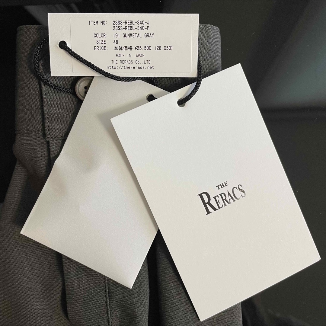 【新品未使用】THE RERACS 定番シャツ【2023SS】