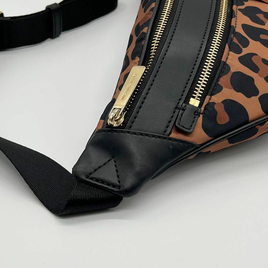 ✨️美品✨️MICHAEL KORS レオパード ボディバッグ ウエストポーチ