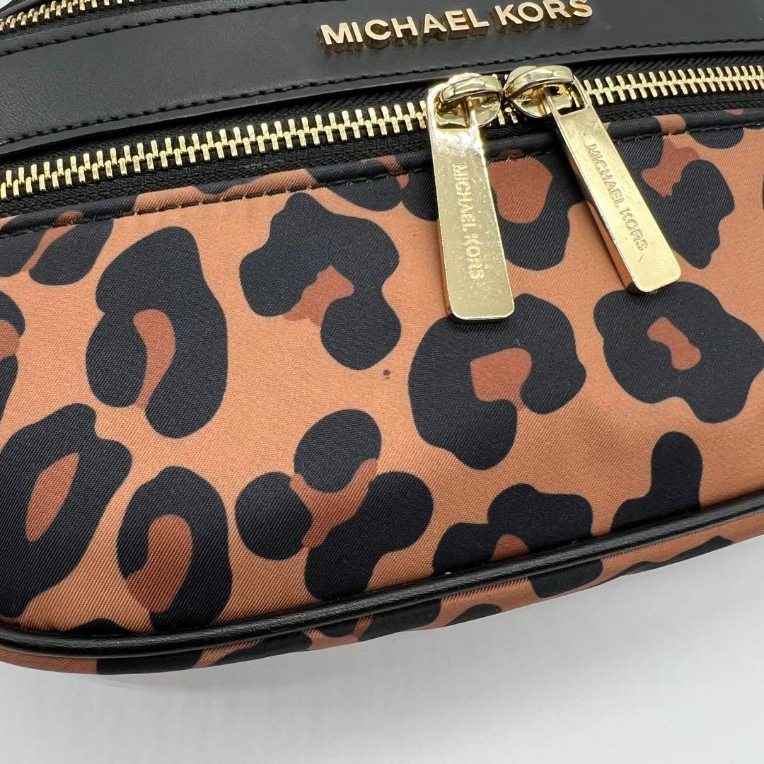 ✨️美品✨️MICHAEL KORS レオパード ボディバッグ ウエストポーチ