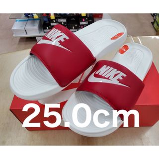 ナイキ(NIKE)のNIKEナイキ ビクトリーワンスライド 25.0cm シャワーサンダル ベナッシ(サンダル)