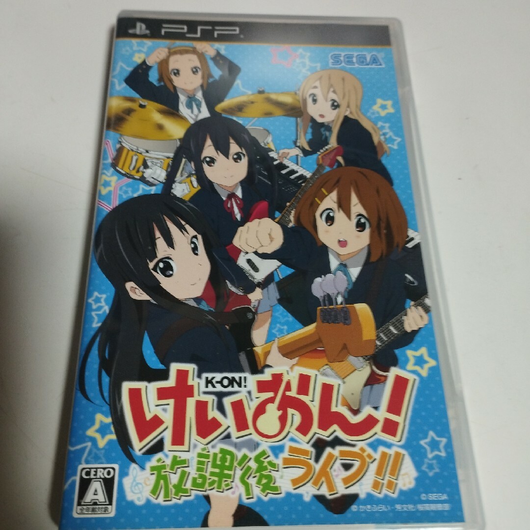 PlayStation Portable(プレイステーションポータブル)のけいおん！ 放課後ライブ!! PSP エンタメ/ホビーのゲームソフト/ゲーム機本体(携帯用ゲームソフト)の商品写真