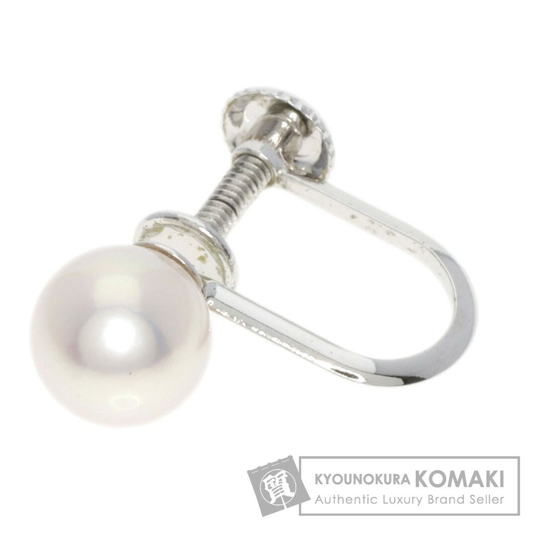 MIKIMOTO アコヤパール 真珠 片方のみ イヤリング K14WG レディース