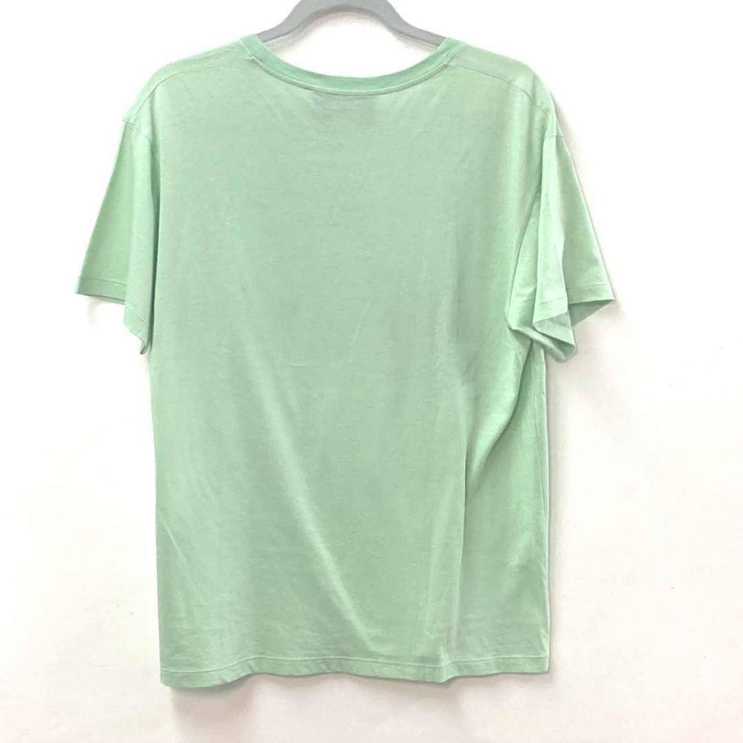 Gucci(グッチ)のグッチ GUCCI ばなにゃ 615044 アパレル トップス 半袖Ｔシャツ コットン グリーン 美品 レディースのトップス(Tシャツ(半袖/袖なし))の商品写真