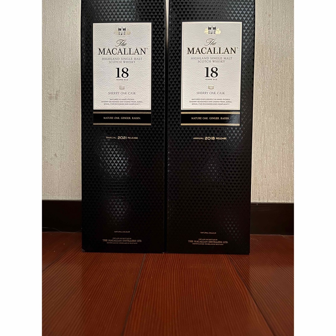 希少　マッカラン18年✖️2本酒