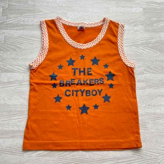 THE BREAKERS♡ﾌﾞﾚｰｶｰｽﾞ 100 ロゴタンクトップ オレンジ (Tシャツ/カットソー)