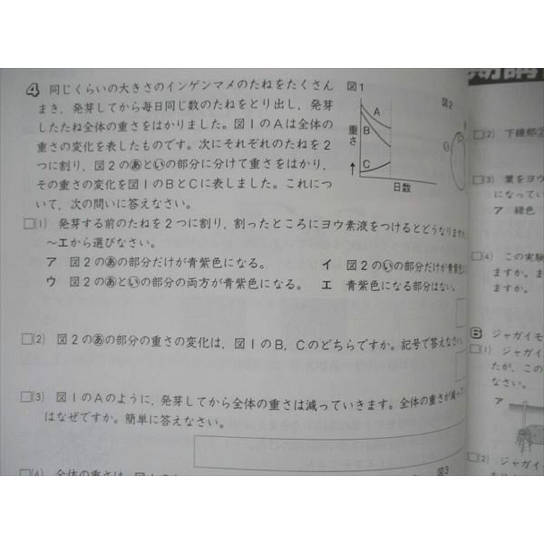 UU05-001 早稲田アカデミー 小6年 冬期講習会 理・社 2021 09 m2B エンタメ/ホビーの本(語学/参考書)の商品写真