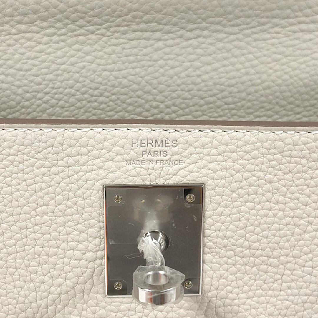 Hermes - エルメス HERMES ケリー28 内縫い B刻 クレ シルバー金具