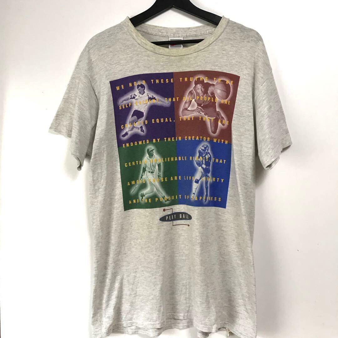 vintage made in USA NIKE tee bz | フリマアプリ ラクマ