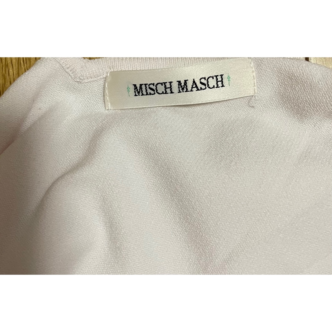 MISCH MASCH(ミッシュマッシュ)の【新品・未使用】ミッシュマッシュ ノースリーブ M ビジュー付き レディースのトップス(Tシャツ(半袖/袖なし))の商品写真