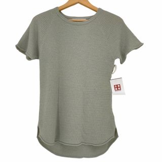 ケービーエフ(KBF)のKBF(ケイビーエフ) リネン混 クルーネックサマーONE レディース トップス(Tシャツ(半袖/袖なし))