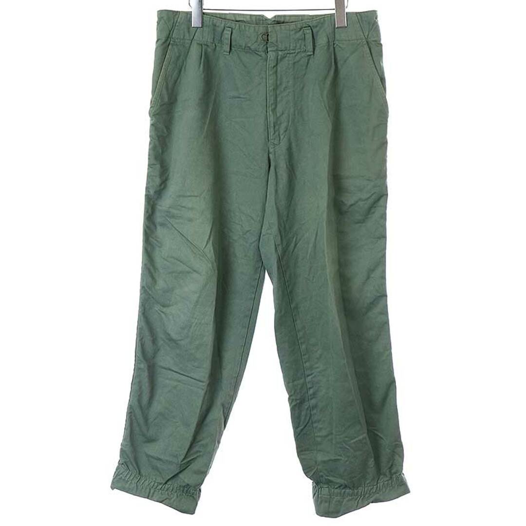 kolor - kolor BEACON 22AW 製品染めパッカリングチノクロスパンツの