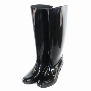 ダイアナ(DIANA)のダイアナ レインブーツ ロング 雨靴 M 23.0～23.5cm 黒 ブラック(レインブーツ/長靴)