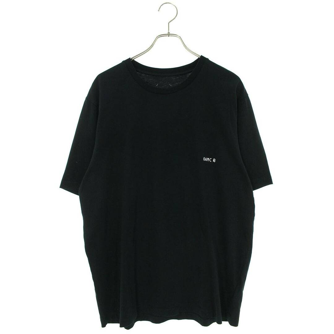 オーエーエムシー バックシルク切り替えTシャツ  メンズ L