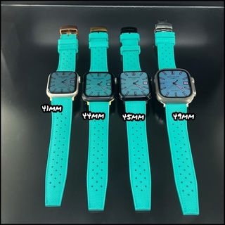 アップルウォッチ(Apple Watch)のティファニーブルー アップルウォッチ ラバーベルト(ベルト)