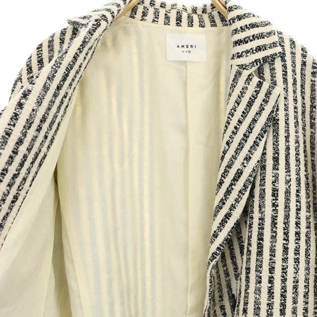 Ameri VINTAGE - アメリヴィンテージ GIOLICA STRIPE TWEED JACKETの