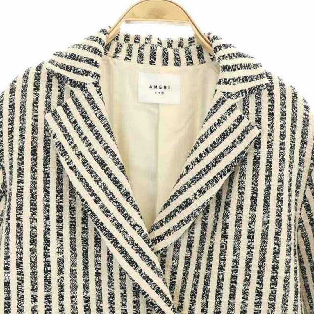 Ameri VINTAGE - アメリヴィンテージ GIOLICA STRIPE TWEED JACKETの