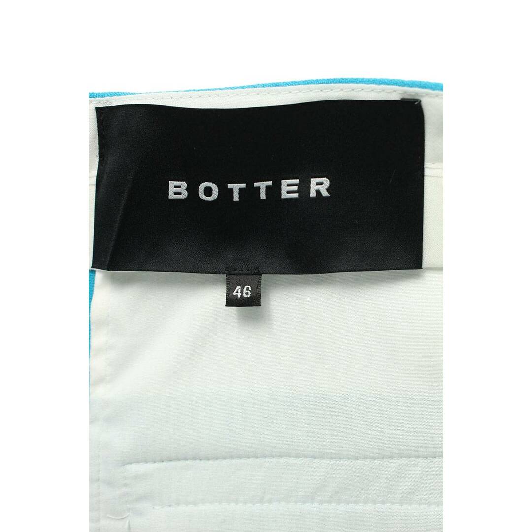 ボッター BOTTER  5021B W093 裾ジップスリムフィットトラウザーロングパンツ  メンズ 46