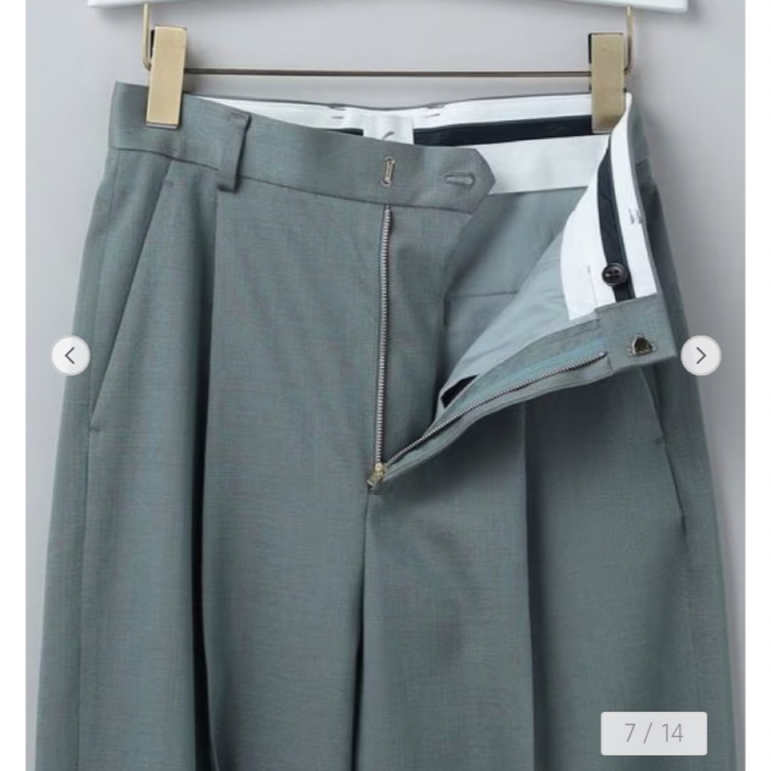 6 (ROKU)(ロク)の＜6(ROKU)＞OXFORD TUCK PANTS/パンツ レディースのパンツ(カジュアルパンツ)の商品写真