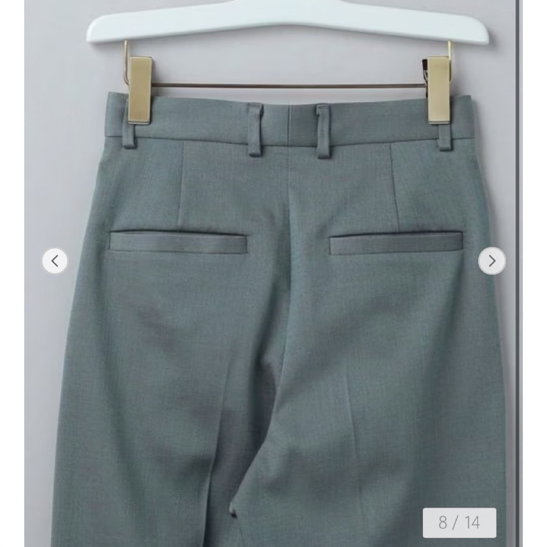 6 (ROKU)(ロク)の＜6(ROKU)＞OXFORD TUCK PANTS/パンツ レディースのパンツ(カジュアルパンツ)の商品写真