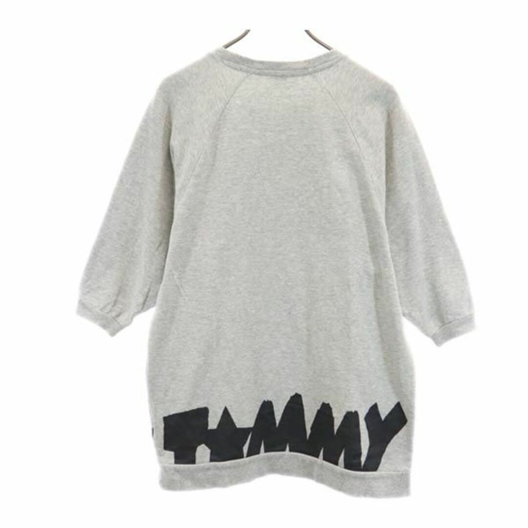 TOMMY(トミー)のトミー スウェット プリント 半袖 Tシャツ S グレー TOMMY 星 メンズ 【中古】  【230804】 メンズのトップス(Tシャツ/カットソー(半袖/袖なし))の商品写真