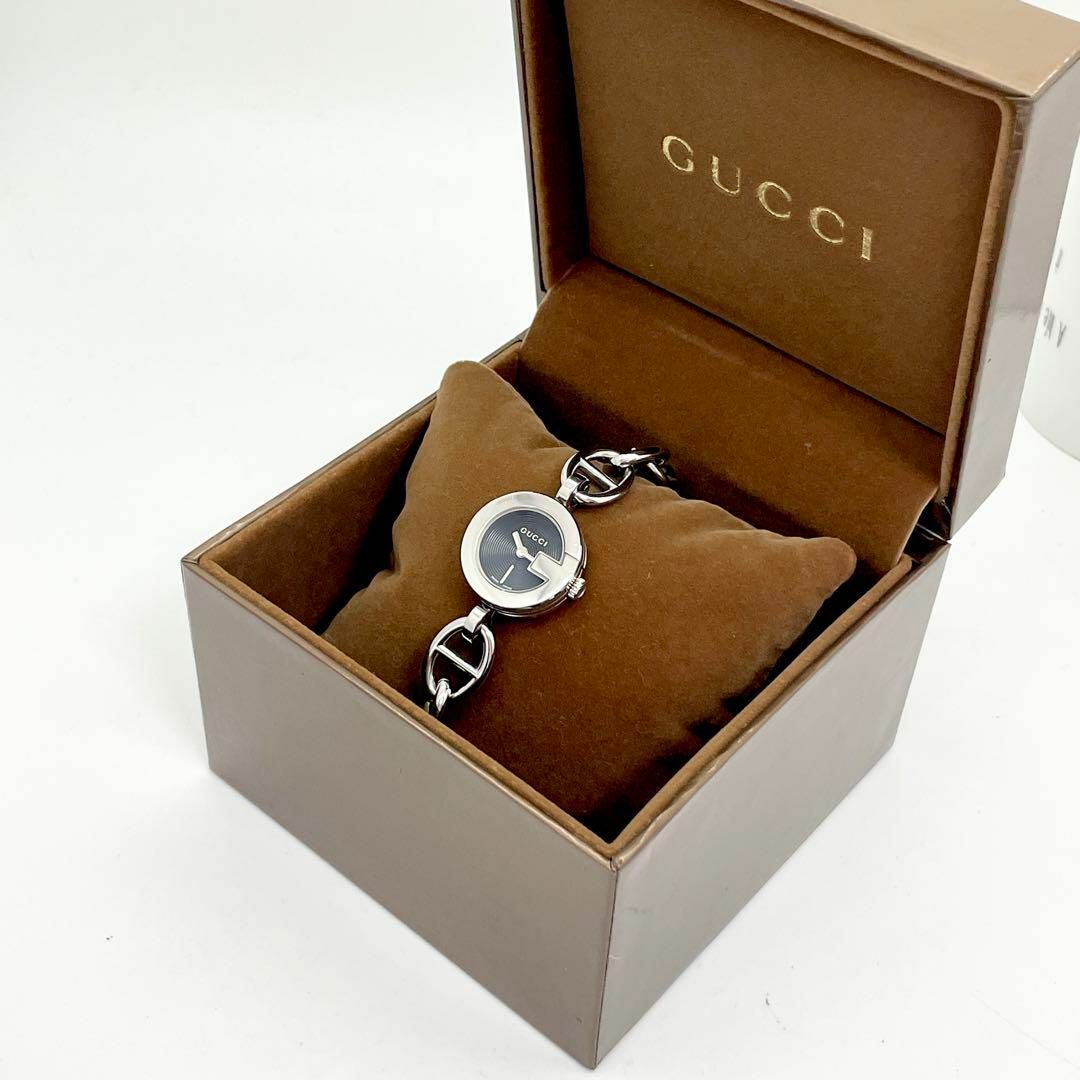548 【美品】GUCCI グッチ時計 シェーヌダンクル レディース メンズ