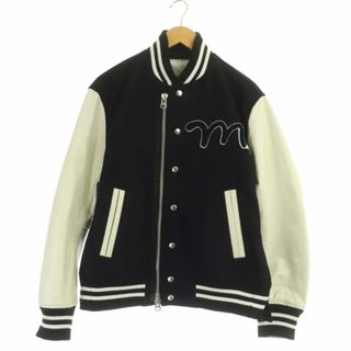 Sacai(サカイ) レザー切替スタジャンスウェット メンズ アウター