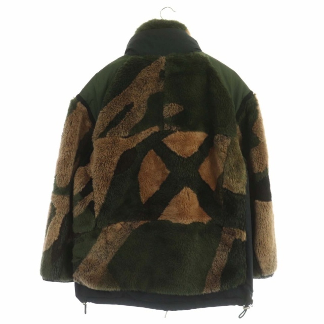 サカイ カウズ 21AW Faux Fur Reversible ブルゾン