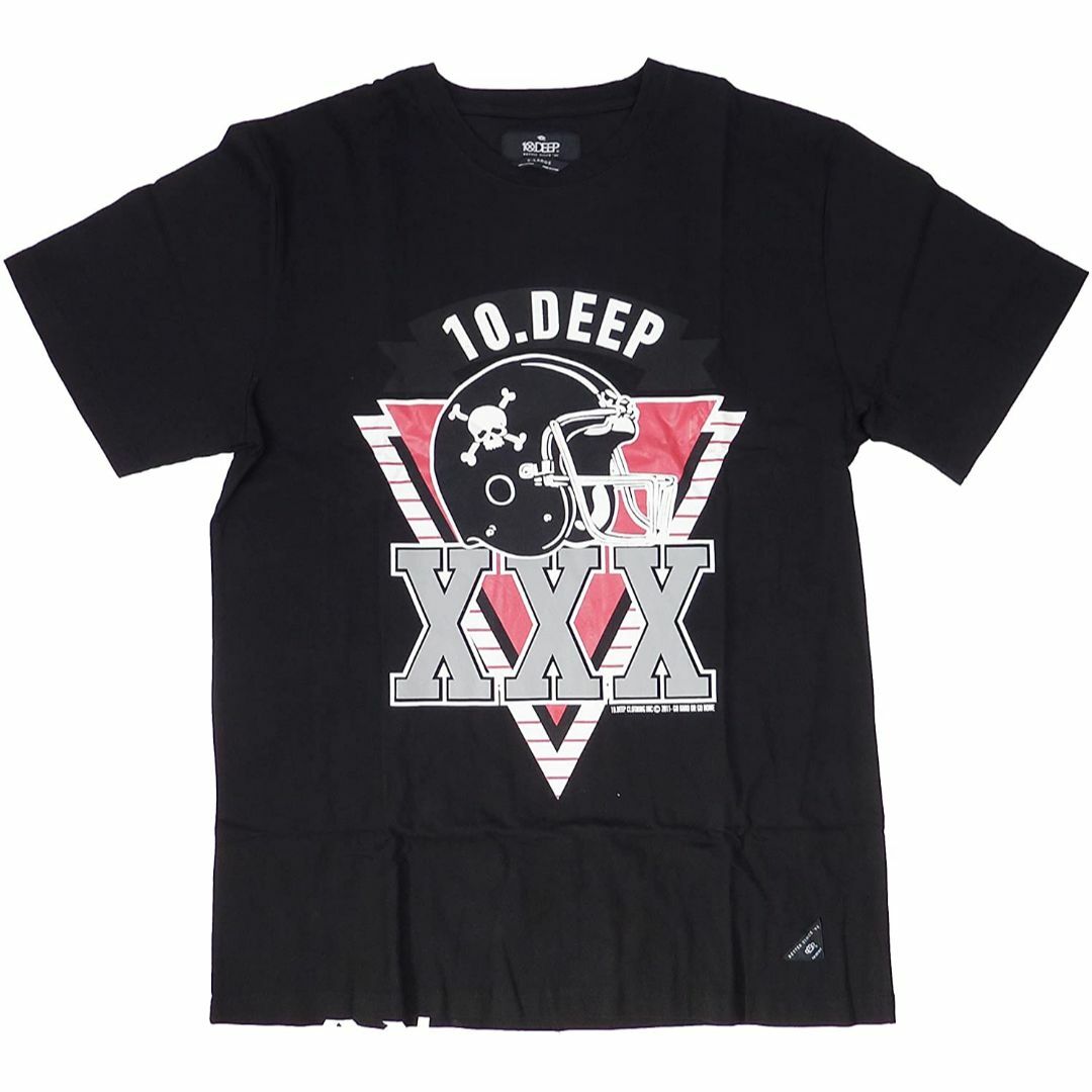 10 DEEP テンディープ XXXロゴ 半袖 Tシャツ ブラック L | フリマアプリ ラクマ