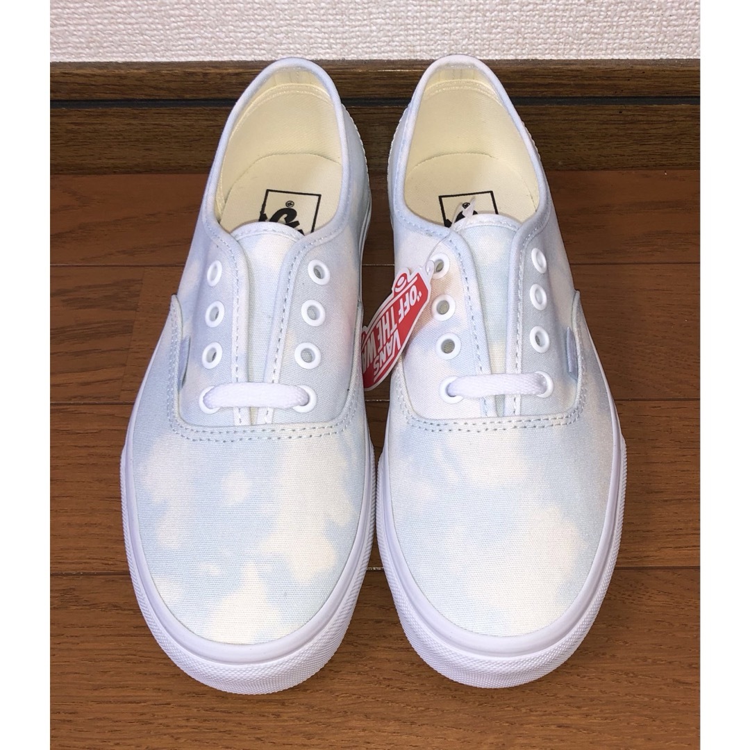 24cm 新品 VANS BILLY'S AUTHENTIC ブルー 白 era