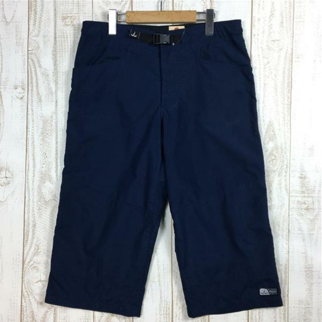 MENs S  プラナ クライミング ニッカー パンツ Climbing Knicker Pants カプリ ショーツ アメリカ製 生産終了モデル 入手困難 PRANA ネイビー系