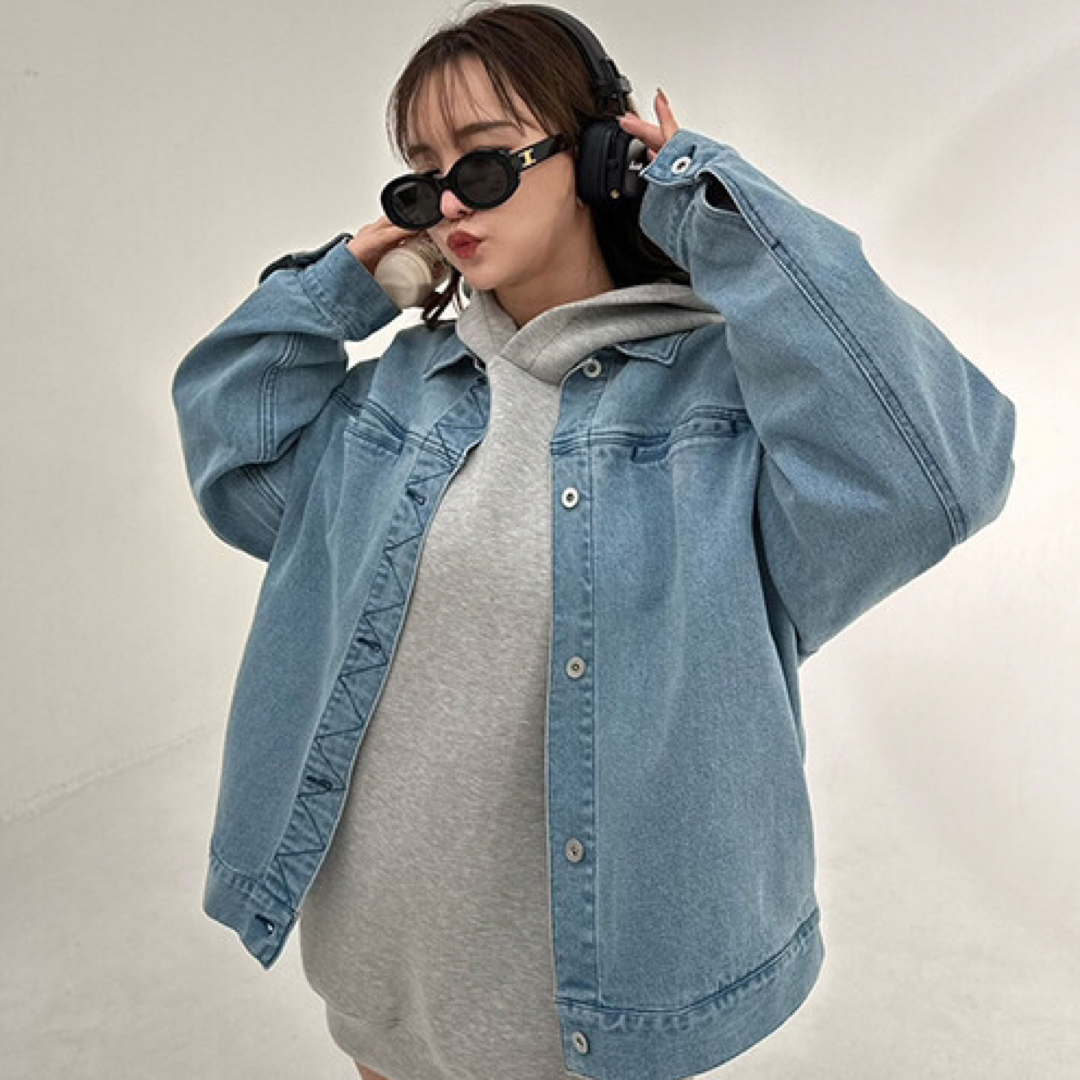 mavimoon/Oversize Denim Jacket白倉あや