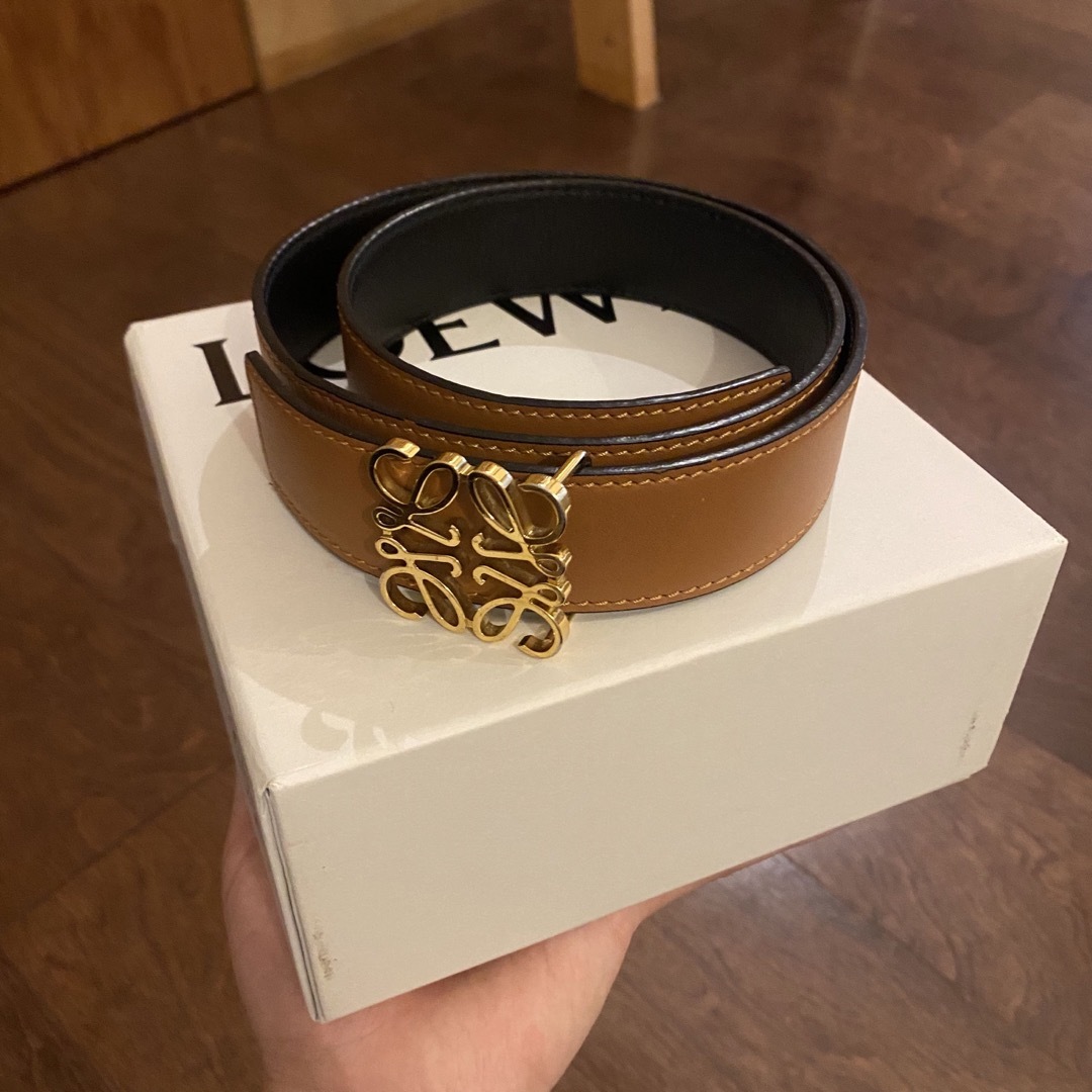 Loewe アナグラム ベルト-