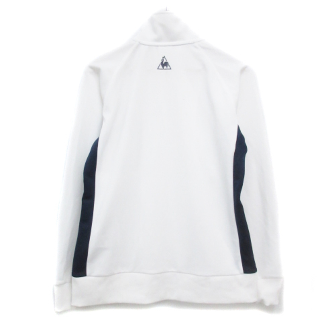 le coq sportif(ルコックスポルティフ)のルコックスポルティフ スポーツウェア ジャージ ブルゾンジャケット S 白 紺 スポーツ/アウトドアのスポーツ/アウトドア その他(その他)の商品写真