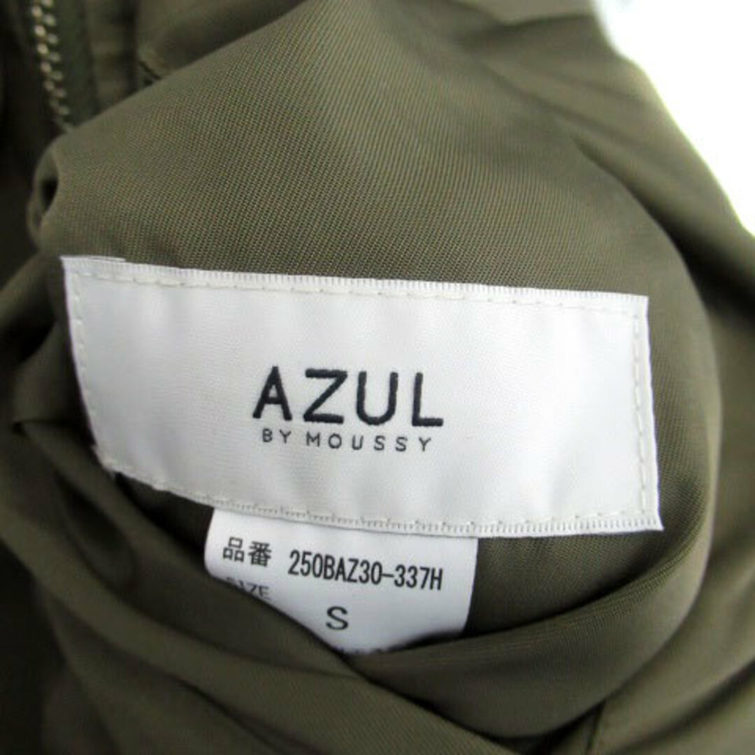 AZUL by moussy(アズールバイマウジー)のアズールバイマウジー ブルゾンジャケット ボアジャケット リバーシブル カーキ レディースのジャケット/アウター(ブルゾン)の商品写真