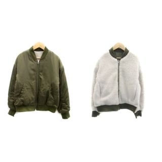 AZUL by moussy - アズールバイマウジー ブルゾンジャケット ボア