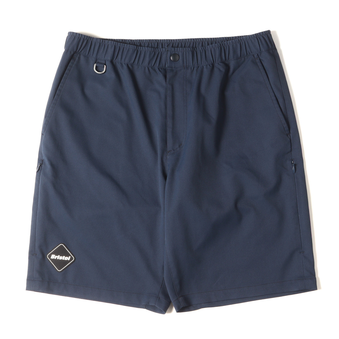 F.C.Real Bristol エフシーレアルブリストル パンツ サイズ:M ベンチレーション ストレッチ チノ イージー ショーツ VE NTILATION CHINO SHORTS 19SS ネイビー 紺 ボトムス ズボン ショートパンツ FCRB 【メンズ】メンズ