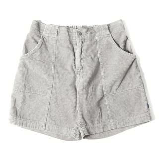 ディセンダント(DESCENDANT)のDESCENDANT ディセンダント パンツ サイズ:1 オーバーダイ加工 コーデュロイ イージーショーツ CORDUROY SHORTS 19SS グレー ボトムス ズボン ショートパンツ 【メンズ】【中古】(ショートパンツ)