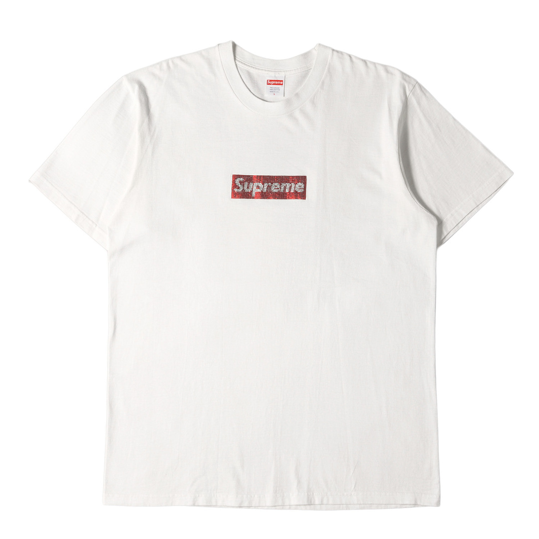 Milan Box Logo Tee Supreme ボックスロゴ　Tシャツ　白