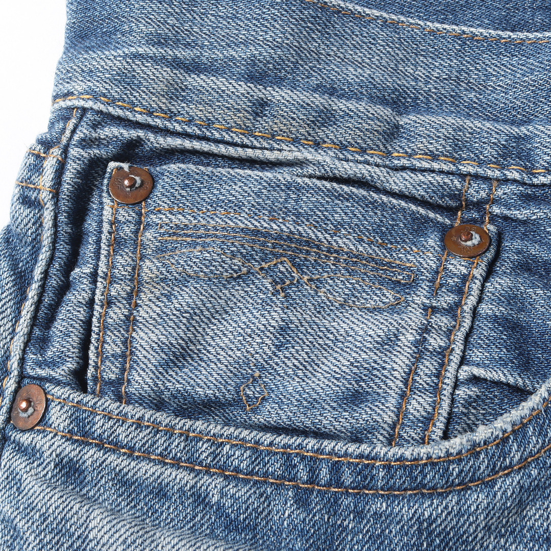 RRL - RRL ダブルアールエル デニムパンツ サイズ:29×30 クラッシュ
