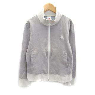 ルコックスポルティフ(le coq sportif)のルコックスポルティフ トラックジャケット スタンドカラー ストライプ柄 L(ブルゾン)