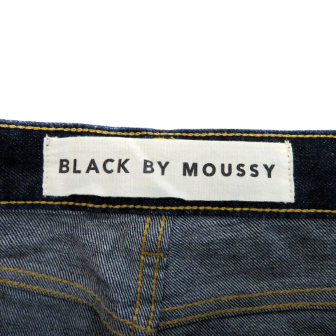 BLACK by moussy(ブラックバイマウジー)のブラック バイ マウジー デニムパンツ ジーンズ バギーパンツ ジップフライ レディースのパンツ(デニム/ジーンズ)の商品写真