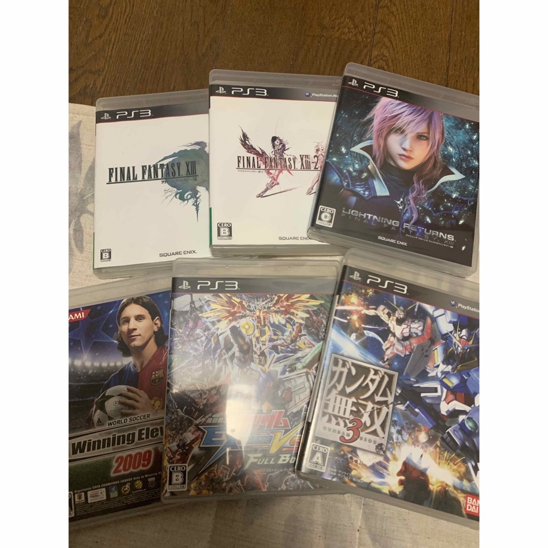 PlayStation3 - PS3 本体 一式 ソフト６本付き FF13 ライトニング ...