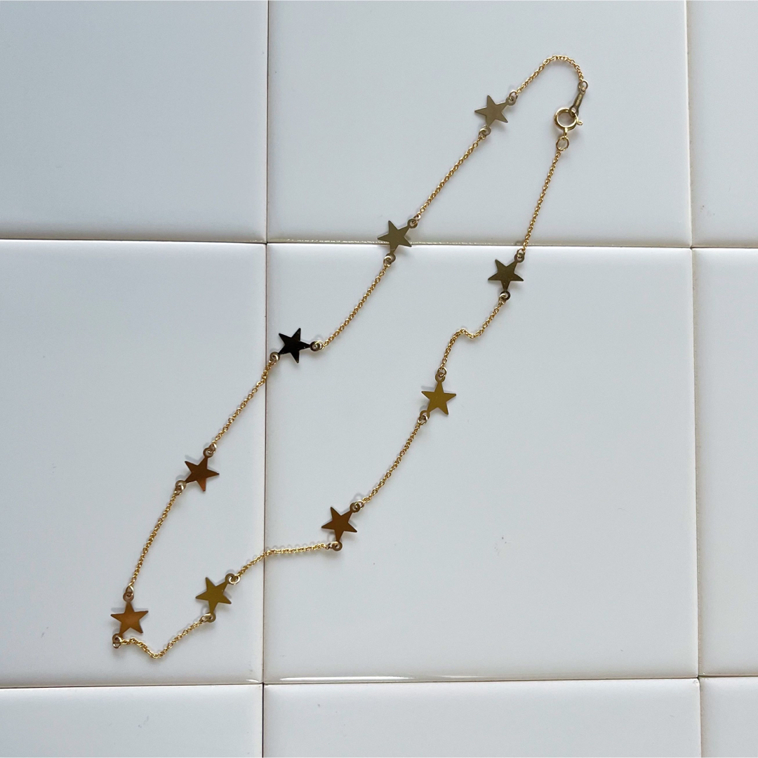 [14kgf] star chain choker レディースのアクセサリー(ネックレス)の商品写真