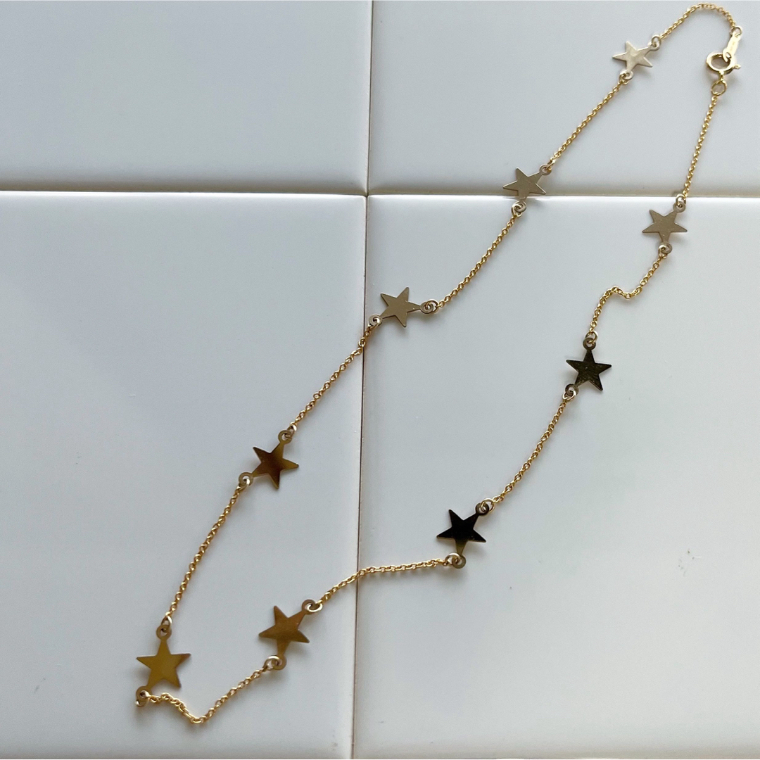 [14kgf] star chain choker レディースのアクセサリー(ネックレス)の商品写真