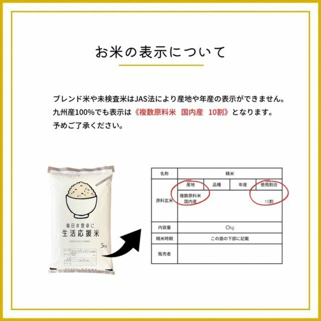 食品/飲料/酒【九州限定】生活応援米30kg コスパ米 お米 おすすめ 激安 美味しい 精米