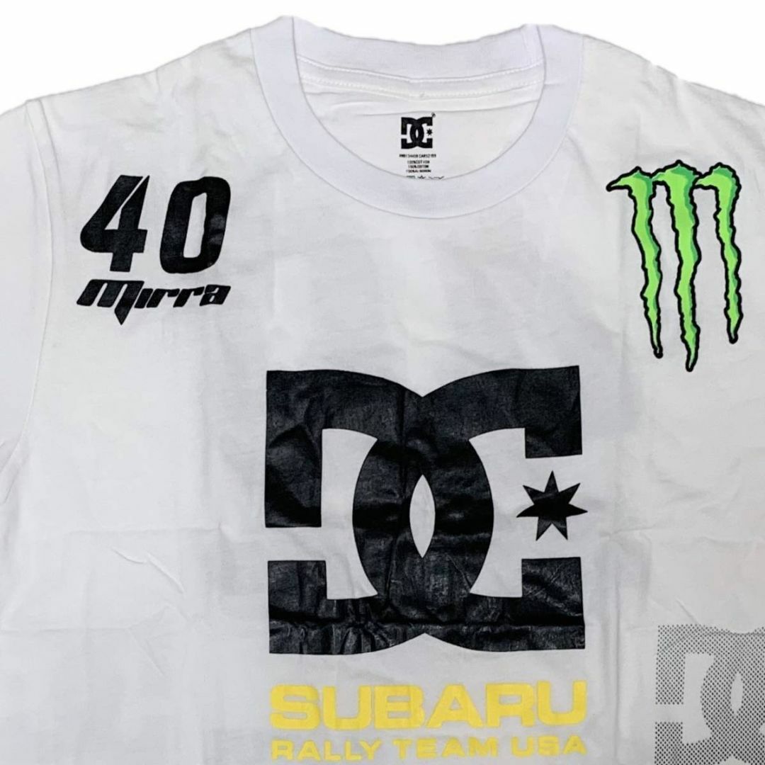 DC SHOES(ディーシーシューズ)のDC SHOES デーブ・ミラ モンスターエナジー Tシャツ ホワイト M メンズのトップス(Tシャツ/カットソー(半袖/袖なし))の商品写真