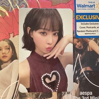 aespa ウィンター MY WORLD walmart トレカ