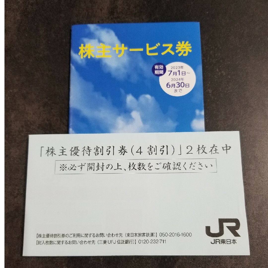 東日本旅客鉄道　優待　冊子　割引乗車券鉄道乗車券