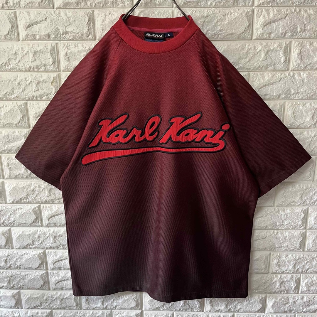 KARL KANI カールカナイ スポーツ メッシュ Tシャツ - www